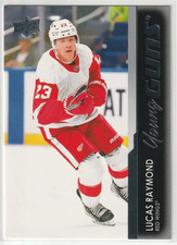 2021-22 Upper Deck Series 2 - Young Guns Lucas Raymond #464 (RC) picture