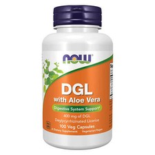 NOW FOODS DGL with Aloe Vera 100 Veg Capsules picture
