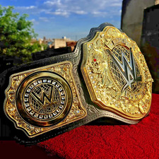 NEW World Heavy Weight Championship Replica Title Belt Adult 6mm Die Casting. picture