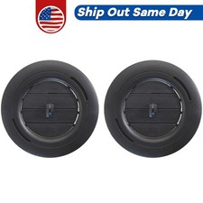 2X Heater Overhead Roof Air Vent Grille Black For 2011-2020 Dodge Grand Caravan picture