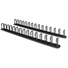 StarTech CMVER40UD 40U Vertical Server Rack Cable Manager 2-Pack 3ft picture