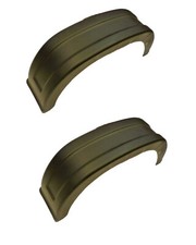 Brian James C2, C4, A2, A4 & Car Hauler Plastic Mudguards Pair - Genuine picture