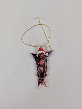 Gremlins Evil Gremlin In Lights With A Santa Hat Plastic Christmas Ornament picture