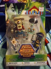 Vintage ReBoot Bucket Of Binomes 4 Action Figures Set  picture