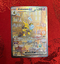 Pokémon Alakazam ex 201/165 151 Special Illustration Rare SIR English picture