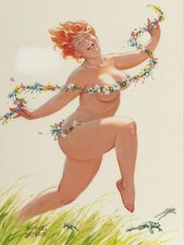  Vintage Pin Up Hilda 11 x 14
