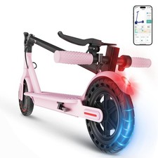 PINK ADULT ELECTRIC SCOOTER FOLDABLE LONG RANGE HIGH SPEED 31KM/H URBAN COMMUTER picture