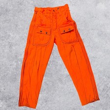 Vintage Chiller Killer Saftbak Blaze Orange Insulated Hunting Pants Mens Medium picture