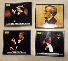 Wagner libretti - complete Ring cycle - 4 Libretti - Deutsche Grammophon Levine picture