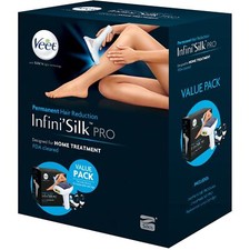 Veet Infini'Silk Pro Light-Based IPL Hair Removal System w/ 2 Cartridge Refills picture