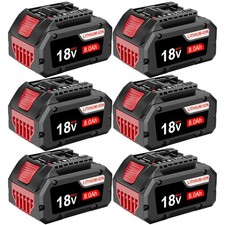 Pack 18V Battery For Bosch 18V 8.0AH Li-ion BAT609 BAT610G BAT618 GSR18V-LI picture