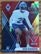 2023 Panini Phoenix - Rookies Devon Witherspoon #145 Red /250 (RC) picture