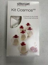 Silikomart Kit Cosmos 105 Professional Silicone Mold Set 6 Cavity Pastry Dessert picture