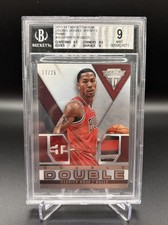 Panini 2013-14 Titanium Derrick Rose Double Double Jerseys /25 #35 Game Used picture