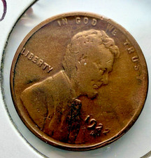 1922-D Lincoln Wheat 1c ~ Good+  VG?  ~ Possible Reverse Error or Damage ~ P60 picture