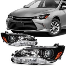 SCITOO Headlight Assembly Fits 2015-2017 Toyota Camry Headlamp Driver And picture