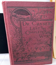Dr. Chase’s Last Receipt Book and Household Physician Memorial Ed HC Book 1903 picture