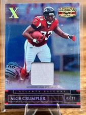 2007 Donruss Gridiron Gear - Alge Crumpler #27 Silver X's Materials /175 (MEM) picture