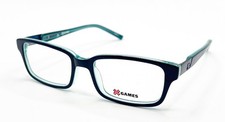 NEW X GAMES GNARLY 465 BLUE GREEN AUTHENTIC EYEGLASSES 48-16 picture