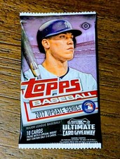 🔥 [1x] 2017 Topps Update MLB Hobby Box Pack - FIND AARON JUDGE & BELLINGER RCs picture