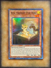 Yugioh Rex, Freight Fur Hire DABL-EN027 Super Rare 1st Ed NM picture