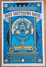 Dave Matthews Band Poster 06/02/10 Darien Lake NY 99/400 picture