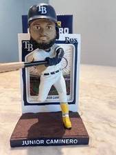Junior Caminero Exclusive Season Ticket Member Only bobblehead Tampa Bay Rays  picture
