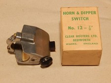 NOS NEW OLD STOCK CLEAR HOOTERS HANDLEBAR SWITCH TRIUMPH BSA MATCHLESS  picture