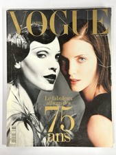 Vogue Paris Magazine - January 1996 75th Anniversary Double Issue Nadja Auermann picture