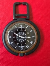 SWATCH Pocket Watch Black Travel Kit PUK104 , 1996 - Very Rare  picture