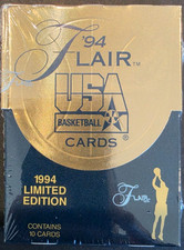 1994 Flair USA Baksetball Limited Edition 10 Cards per pack Factory Sealed picture
