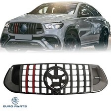 Fit Mercedes-Benz W167 GLE350 2020~2022 grill Carbon Fiber Rocket Front Grille picture