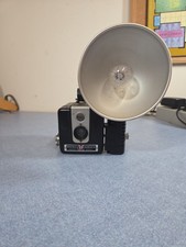 Kodak Brownie Hawkeye Flash Model Vintage Black Box Camera Photography picture