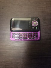 Motorola Rival A455 Verizon Slider QWERTY Cell Phone Powers On Read picture