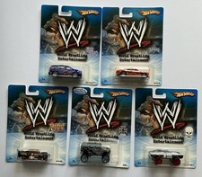 Hot Wheels 2006 WWE World Wrestling Entertainment Lot of 5 Vehicles MOC picture