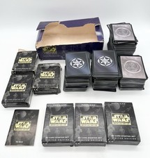Vintage 1995 Star Wars CCG 825 Card Lot Decipher Premiere Limited Black Border picture