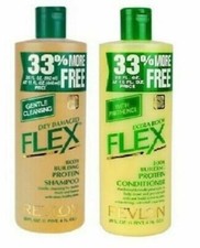 Original Revlon Flex Dry Damaged Shampoo & Extra Body Conditioner 592 ml / 20 oz picture