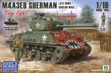 Andy's Hobby Headquarters AHHQ004 1/16 M4A3E8 LATE WWII / KOREAN WAR Sherman 