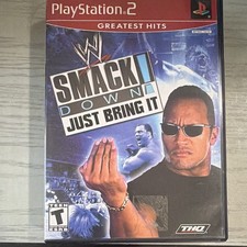 THQ WWE SmackDown Just Bring It Greatest Hits (Sony PS2) T Multiplayer picture