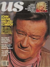 Us Magazine June 27, 1978 John Wayne picture