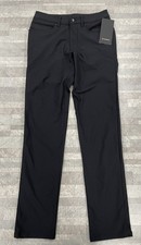 NWT $128 Lululemon Men's ABC Pant Classic 34''L In Black Size: 28 picture