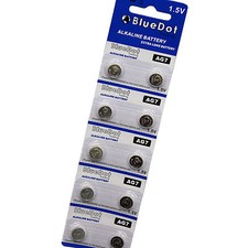 NEW 10pcs AG7 LR927 395 399 SR927 SR57 G7 1.5V Button Battery Cell USA picture