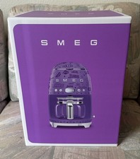 NEW Smeg x LA Lakers Limited Edition Drip Coffee Maker 50s Retro Purple NIB picture