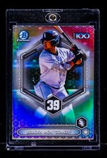 Braden Montgomery RARE TOP 100 RAINBOW REFRACTOR PROSPECT CARD Chicago White Sox picture