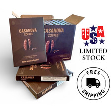 Casanova Coffee™ Male Enhancement Blend (10-Pack) | Energy, Stamina, Performance picture