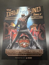 Nfl Cleveland Browns  Pittsburgh Steelers October 1 2026 Gameday Poster Sga picture