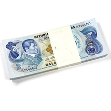 Set of 100 1949 2 Piso Philippine Banknotes P-166a Uncirculated 🇵🇭 picture