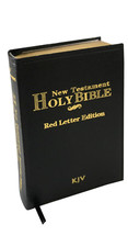 The Holy Bible KJV Pocket Size Bible/ Buy 2 and get 2 FREE New Testament/BLACK picture
