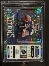 2022 Panini Contenders Clear Sparkle Rookie Ticket Malik Willis #129 /10 🔥 picture