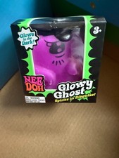 NeeDoh Glowy Ghost Spirits in Disguise Glow in the Dark Squeeze Toy Purple picture